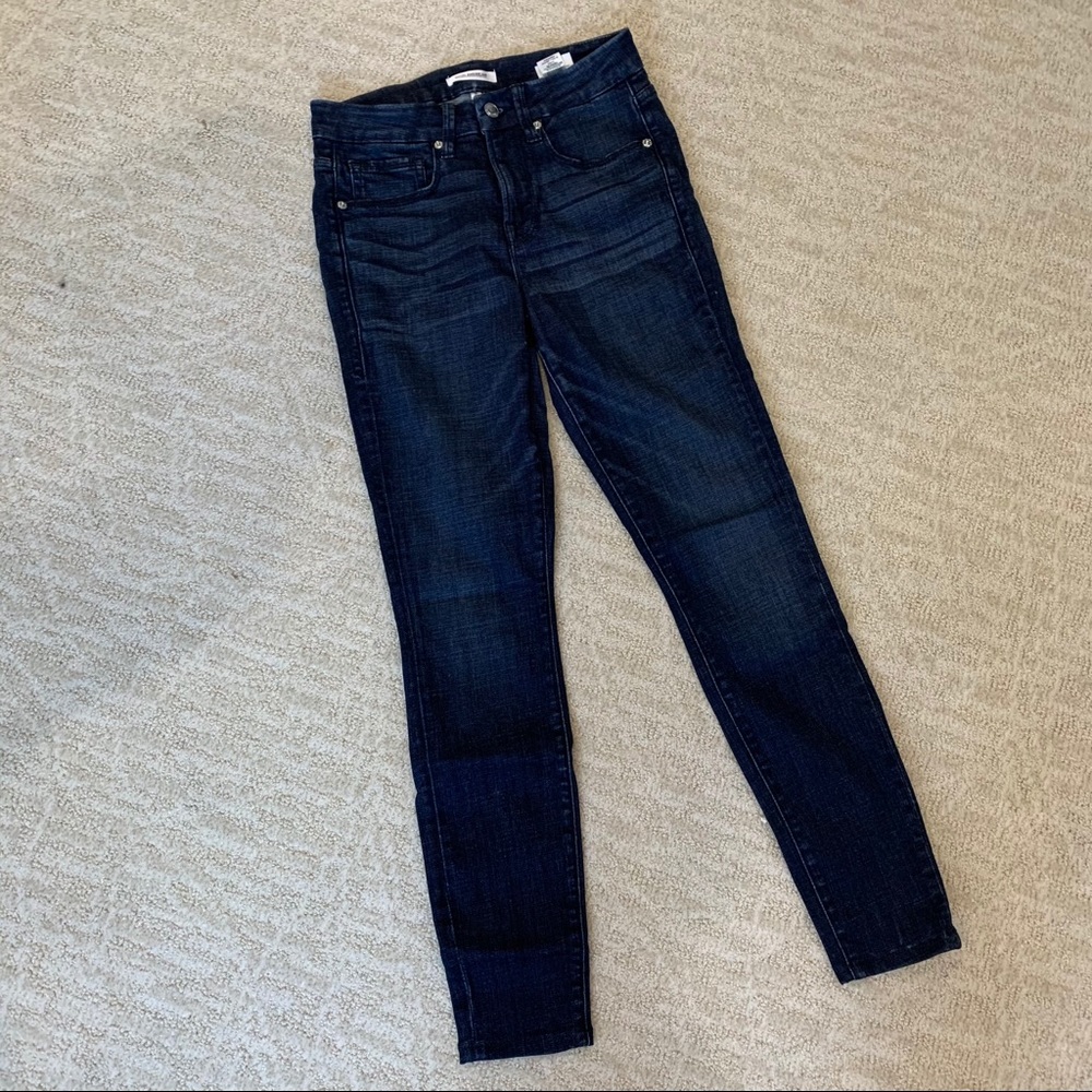 Good American Good Legs 9.5" Waist Skinny Jeans 26